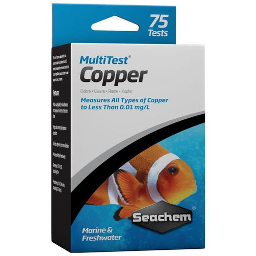 SEACHEM MULTITEST: COPPER