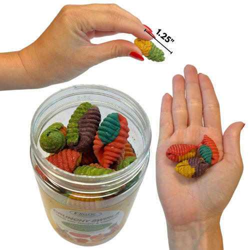 Exotic Nutrition Crunchy Swirls Small Animal Treats