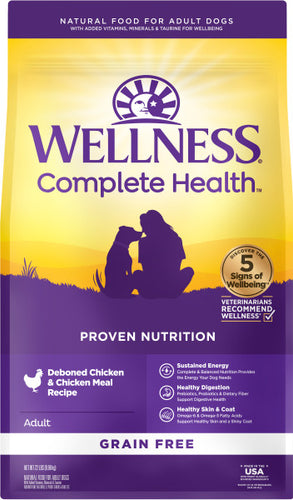 Wellness Complete Health Natural Adult Grain Free Deboned Chicken and ...